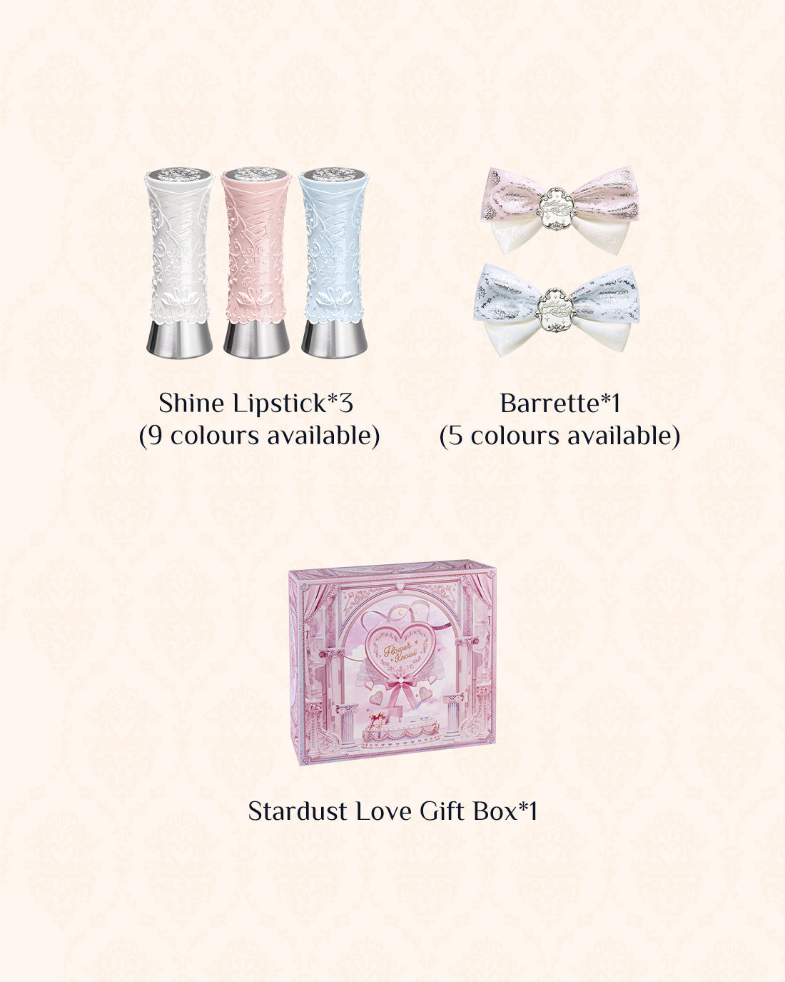 Swan Ballet Lipstick Gift Set